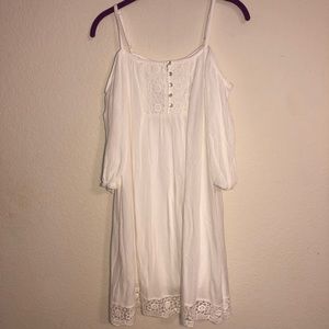 Maurice’s white dress